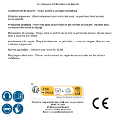 Arrache-Cloous Heavy Duty 600 x 18 mm - Outil de Précision - Résistant et Durable - Beast
