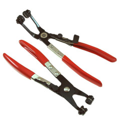 Jeu de Pince pour Colliers de Serrage 2x - Outils de Serrage - Précision et Efficacité - Beast