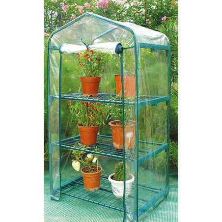 Serre pour Balcon 155x69x49 cm - 4 Couches, Résistante et Durable - Idéale pour Cultiver vos Plantes - Beast
