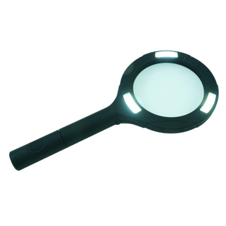Loupe 110 mm 3x COB - 2 x AA - Agrandissement Pratique et Léger - Beast - Beast