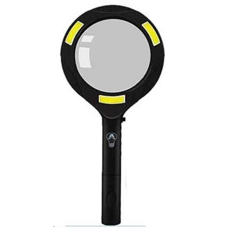 Loupe 110 mm 3x COB - 2 x AA - Agrandissement Pratique et Léger - Beast - Beast