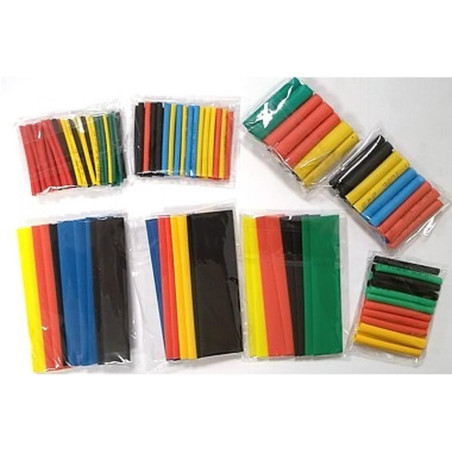 Gaines Thermorétractables 164x - Mix de Couleurs - Protection et Isolation - Beast - Beast