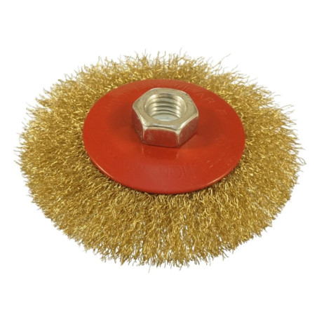 Brosse Couvette Acier M14 100 mm - Acier, Norme M14 - Nettoyage Efficace et Pratique - Beast - Beast