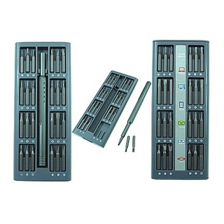 Tournevis d'Horloger 31 Pièces - S2, Précision et Alu Box - Outils de Précision pour Horlogers - Beast