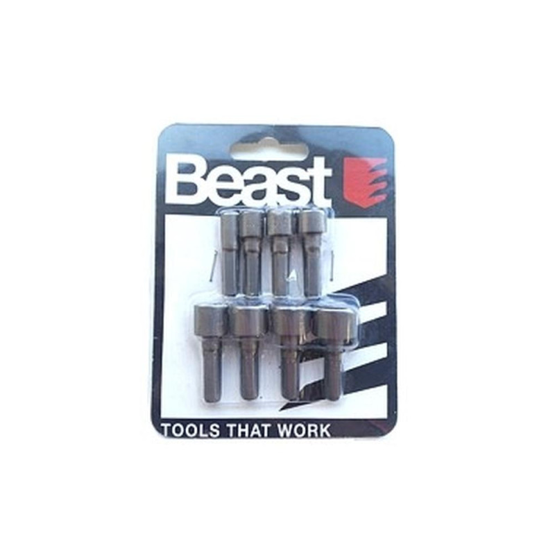 Jeu d'Embouts 8 Pièces 5-13 mm - Acier, Norme DIN - Précision et Polyvalence - Beast