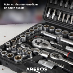 Jeu d'Embouts 8 Pièces 5-13 mm - Acier, Norme DIN - Précision et Polyvalence - Beast