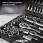 Jeu d'Embouts 8 Pièces 5-13 mm - Acier, Norme DIN - Précision et Polyvalence - Beast