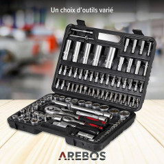 Jeu d'Embouts 8 Pièces 5-13 mm - Acier, Norme DIN - Précision et Polyvalence - Beast
