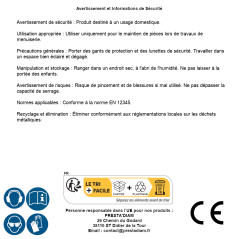 Étau Presse d'Établi 150 mm - Beast - Résistant et Pratique - Beast