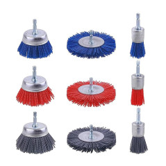 Jeu de Brosses Nylon 6x - Hex Shank, 1+3+2 - Polyvalent et Efficace - Beast