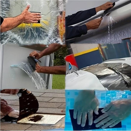 Ruban Adhésif pour Réparation 1,5M - Waterproof, Extra Strong - Résistant et Durable - Beast - Beast