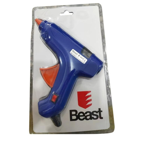 Pistolet à Colle 11mm 40W - Blue On/Off - Pratique et Efficace - Beast - Beast
