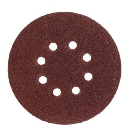 Disques Abrasifs Velcro P40 125 mm - 20 Pièces, 8-Holes - Idéal pour Ponçage Efficace - Beast