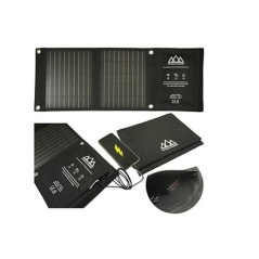 Panneau Solaire Portable 14W 60x23x2.5 cm - Dual USB Output 5V/2.1A - Énergie Renouvelable et Pratique - Beast