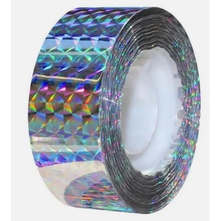 Ruban Anti-Oiseaux 48mm x 50m - Holographique, Double Face - Protection Efficace contre les Oiseaux - Beast