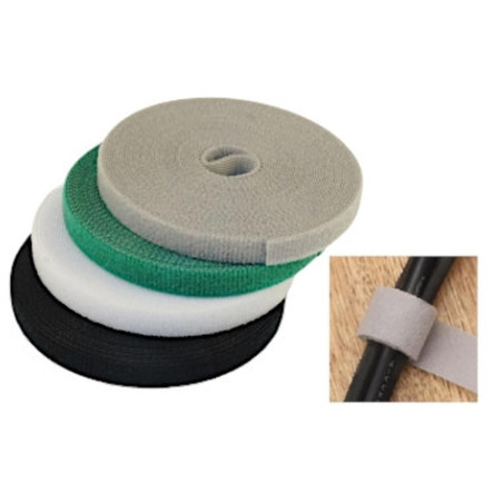 Serre-Câbles Réutilisables 5M x 8MM - 4 Couleurs Velcro - Pratique et Durable - Beast