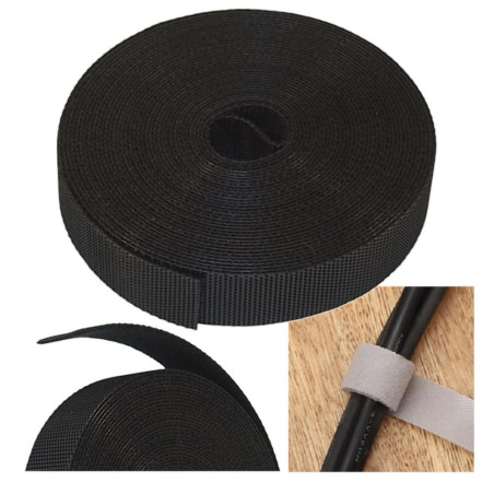 Serre-Câbles Réutilisables 5M x 15MM - Velcro - Pratique et Durable - Beast - Beast