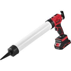 Pistolet à Mastic 375 mm (600 ml) - Précision et Ergonomie - Idéal pour Applications de Mastic - Beast