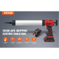 Pistolet à Mastic 375 mm (600 ml) - Précision et Ergonomie - Idéal pour Applications de Mastic - Beast