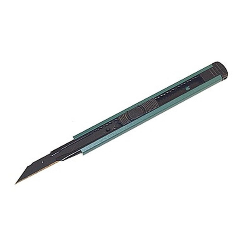 Cutter Lame Cassable 9mm - Précision SK-5, Poignée Aluminium - Idéal pour Découpe Précise - Beast
