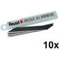 Lames de Rechange 9mm - Précision SK-5 Black, Lot de 10 - Tranchantes et Durables - Beast - Beast
