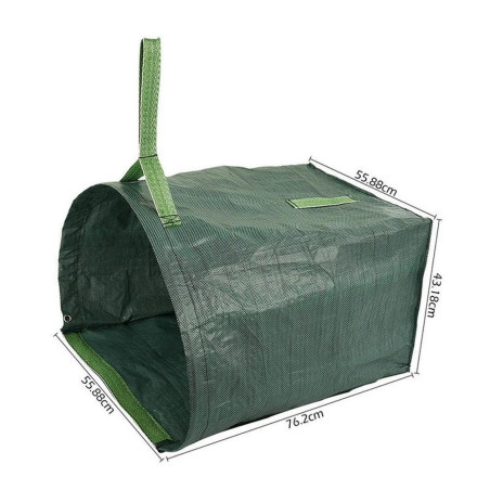 Sac de Jardin 150L - D-shape 59x56x43 cm - Résistant et Pratique - Beast - Beast