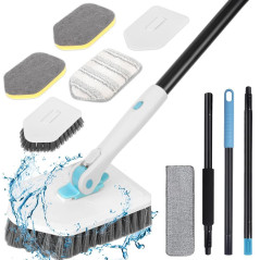 Brosse à Douche Métallique 50 cm - Acier, Résistante et Durable - Beast - Beast