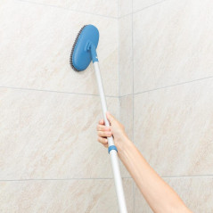 Brosse à Douche Métallique 50 cm - Acier, Résistante et Durable - Beast - Beast