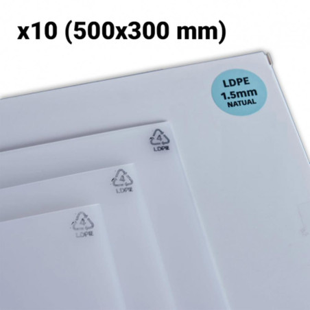 Feuille de Protection Solide 4x5M - LDPE 230g - Résistante et Durable - Protection Efficace - Beast