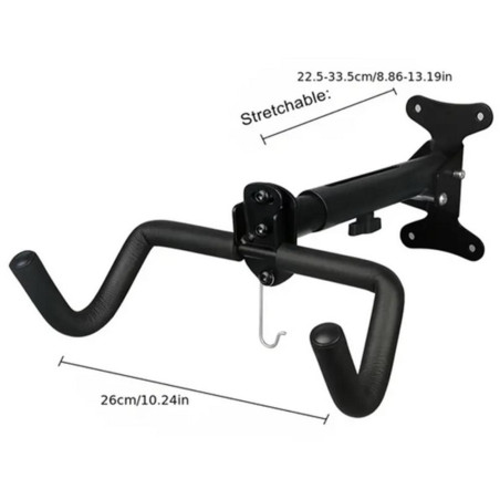 Support de Vélo 24 cm - Max 28 kg - Pratique et résistant - Usage Professionnel - Beast