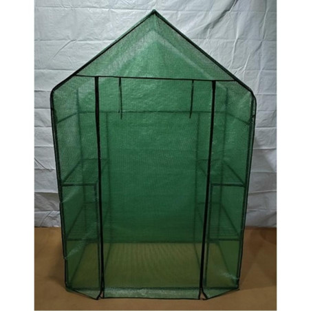 Serre pour Balcon 195x143x73 cm - 2x 3 Couches - Protection Optimale des Plantes - Beast