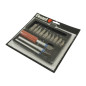 Jeu de Couteaux de Modélisme 16 Pcs - Acier - Précision et polyvalence - Beast Jeu de Couteaux de Modélisme 16 Pcs - Acier - Précision et polyvalence - Beast