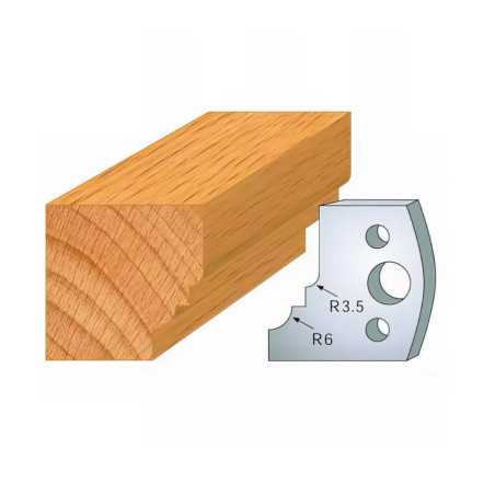 Jeu de 2 Fers Profilés Acier HT 40mm - N°019 - Précision et Durabilité pour Usinage - LEMAN