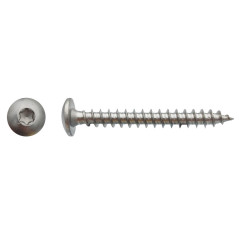 100 Vis Pent Torx 7x40 mm – Inox A2, Norme TX30 – Résistantes et Durables - LENNIE