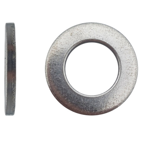 500 Rondelles Plates Etroites M8 mm - NFE 25513 - Brut - D-Work