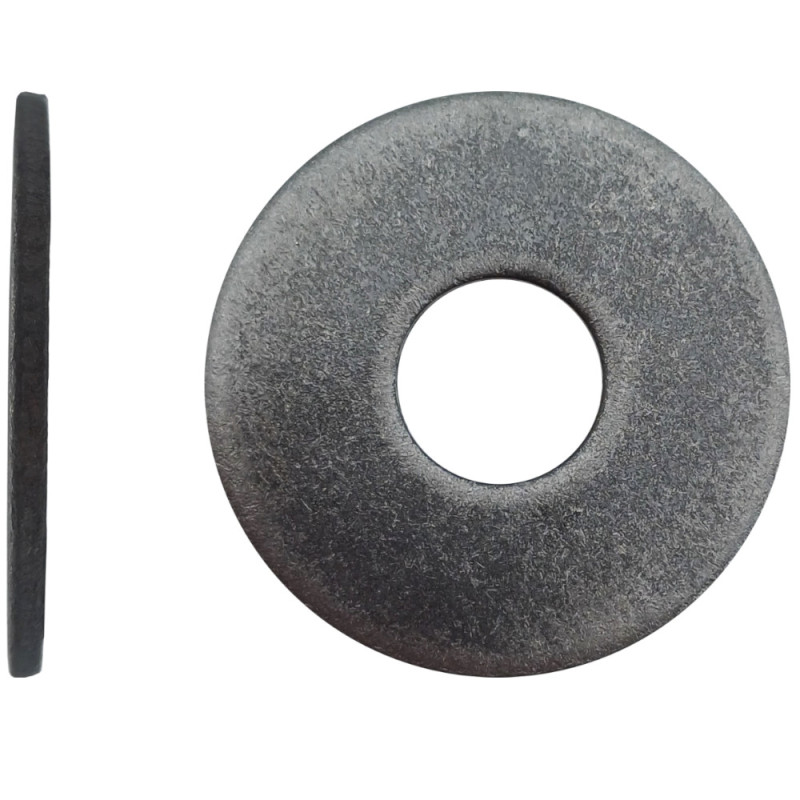50 Ronds Plates Extra Large LL18 – 50 Pièces, Brut – Norme NFE 25513 – Idéal pour Fixations Sécurisées - LENNIE