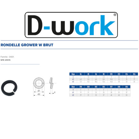 50 Ronds Grower D30 – NFE 25515, Acier Brut – Idéal pour Jardinage et Aménagement - LENNIE