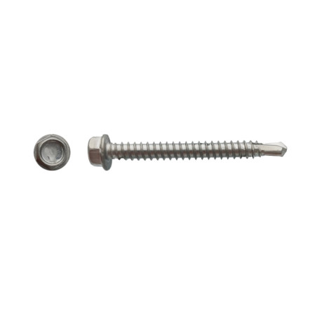 200 Vis Autoperceuses 4,2x38 mm – Inox A2, Norme DIN 7504 K – Résistantes et Durables - LENNIE