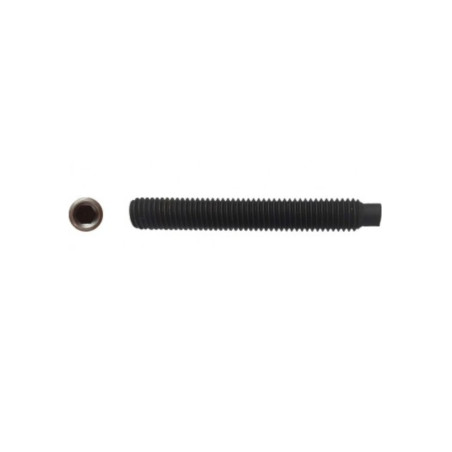 200 Vis HC Bout Teton 3x5 mm – Acier Brut, Norme DIN 915 – Fixation Sécurisée et Durable - LENNIE
