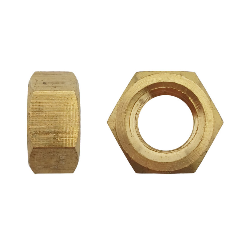 200 Écrous Hexagonaux D5 – Laiton, Norme DIN 934 – Résistance et Durabilité - LENNIE