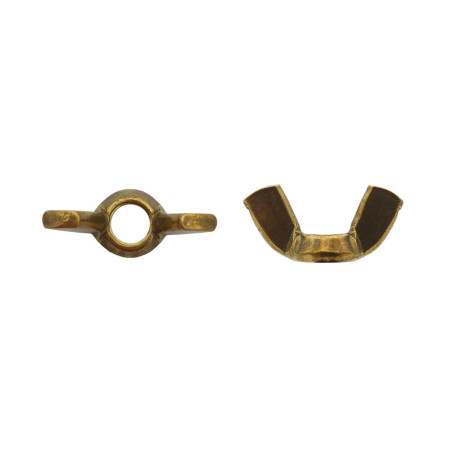 200 Écrous à Oreille D6 – Laiton, Forme A – Fixation Sécurisée et Durable - LENNIE