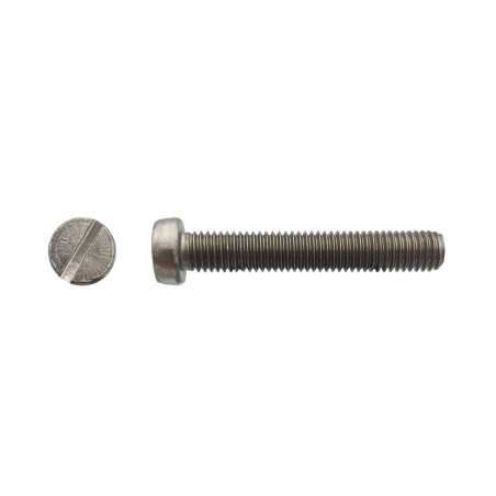 200 Vis Métaux TC FD 5x8 – Inox A2, Norme DIN 84 – Résistantes et Durables - LENNIE
