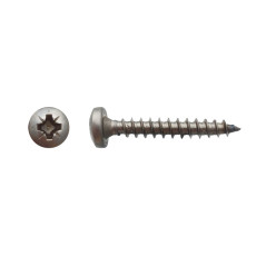 200 Vis Agglo TC Pozi 4.5 x 30 mm – Inox A2, Norme DIN – Résistantes et Durables - LENNIE