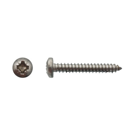 Vis Pozi 4.8 x 25.4 mm – Inox A4, Norme DIN 7981 – Résistantes et Anticorrosion - LENNIE