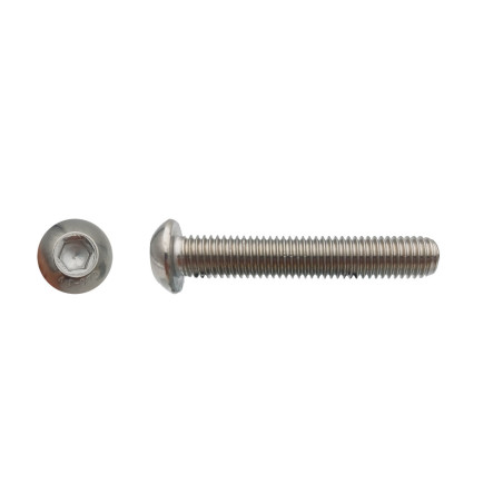 200 Vis BHC 6 x 45 mm – Inox A2, Norme 7380-1 – Résistantes et Durables - LENNIE