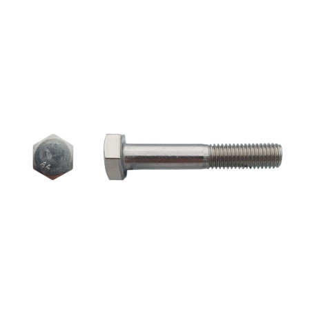 100 Vis Tête Hexagonale Fil.Part 8 x 60 mm – Inox A4, Norme DIN 933 – Résistantes et Durables - LENNIE