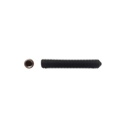 200 Vis HC Bout Pointeau 4x10 mm – Acier Brut, Norme DIN 914 – Fixation Sécurisée et Durable - LENNIE