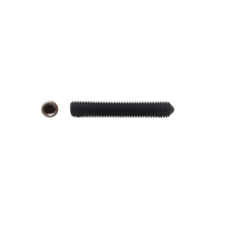 200 Vis HC Bout Pointeau 6x25 mm – Acier Brut, Norme DIN 914 – Fixation Sécurisée et Durable - LENNIE