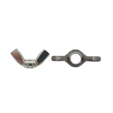 200 Écrous Oreille D3 – Inox A2, Norme Form A – Fixation Sécurisée et Durable - LENNIE
