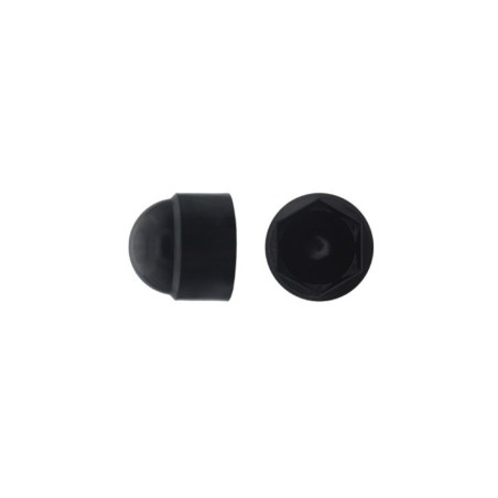 200 Cache-Ecrous Noir Clé de 10 - M6 mm - Polyamide - D-Work